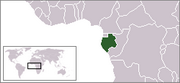 République gabonaise - Carte